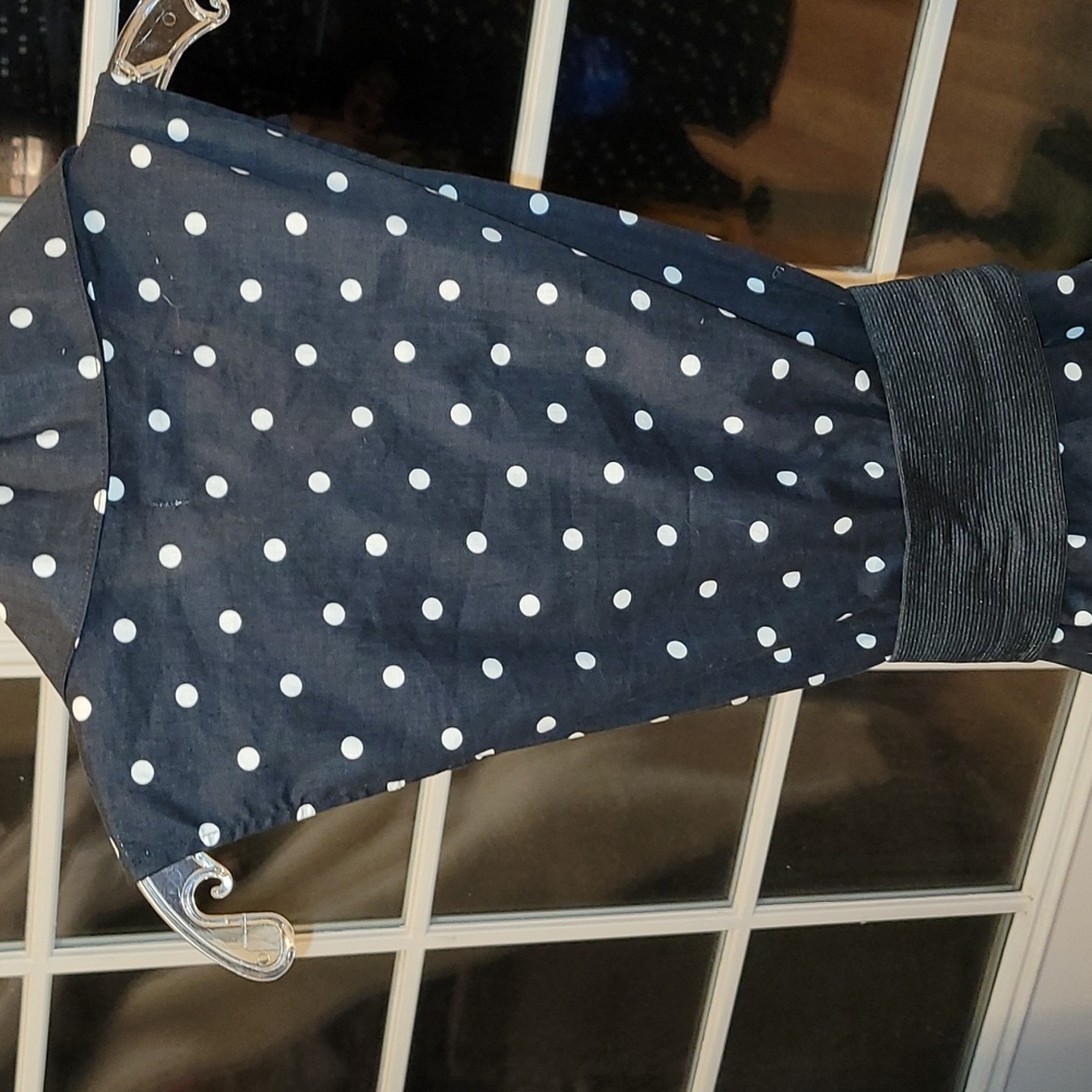 Bailey Blue Polka Dot Dress - Picture 9 of 10